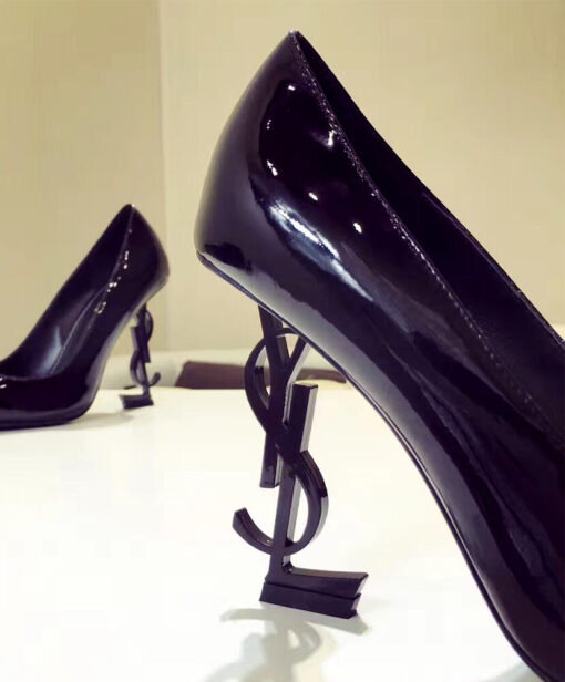 Replica YSL Saint Laurent Pointed high heels Black 6