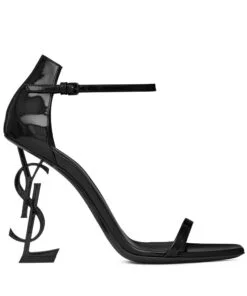 Replica YSL Saint Laurent Women's Opyum Sandals With Black Heel