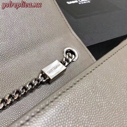 Replica YSL Fake Saint Laurent Small Kate Bag In Fog Grained Leather 3