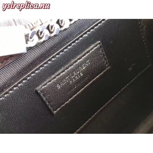 Replica YSL Fake Saint Laurent Medium Kate Bag With Tassel In Black Croc-Embossed Leather 8