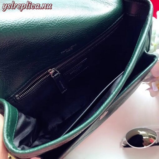 Replica YSL Fake Saint Laurent Medium Niki Bag In Turquoise Vintage Leather 5