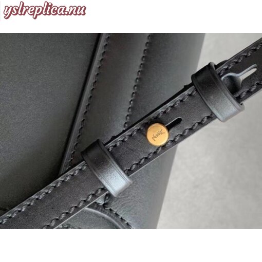 Replica YSL Fake Saint Laurent Kaia Small Satchel Bag In Black Calfskin 9