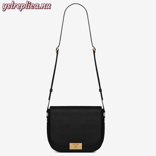 Replica YSL Fake Saint Laurent Betty Satchel In Black Smooth Leather