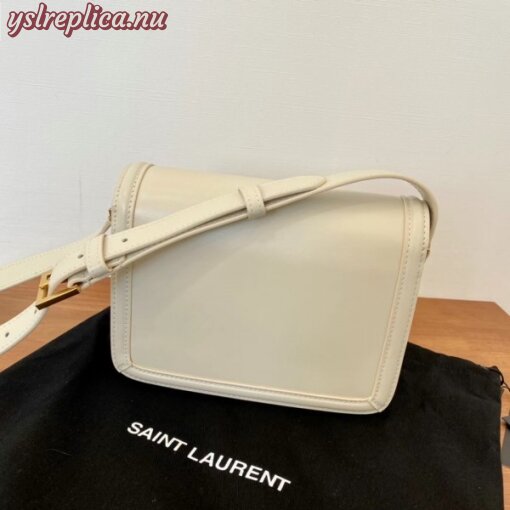 Replica YSL Fake Saint Laurent Solferino Small Bag In White Calfskin 6