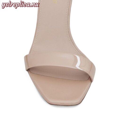Replica YSL Saint Laurent Amber Sandals in Patent Leather 3