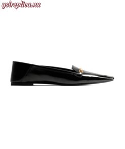 Replica YSL Saint Laurent Chris Slippers in Patent Leather