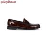Replica YSL Saint Laurent Mag Leather Loafers 2
