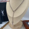 Replica YSL Fake Saint Laurent Alphabet Tassel Diamond Necklace